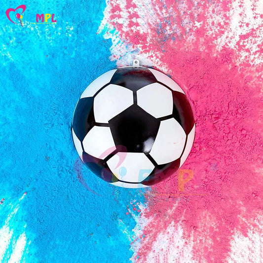 Gender Reveal Exploding Soccer Ball