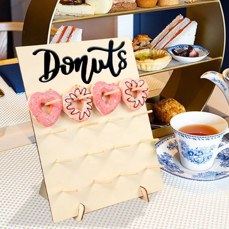 Wooden Donuts Wall Decoration 🍩